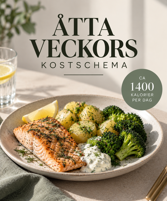 8 veckors kostschema