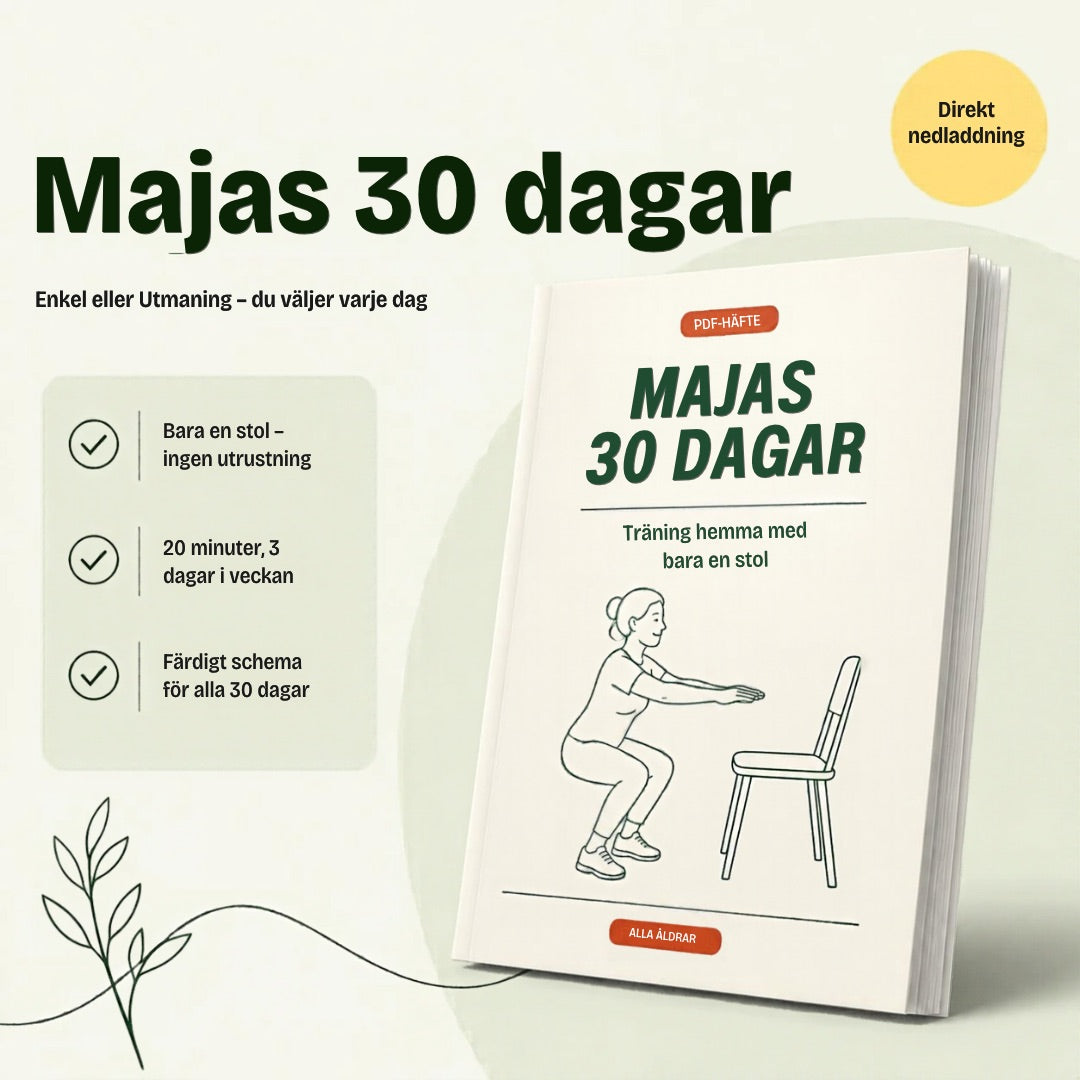 30 dagar starkare – hemmaträning för nybörjare
