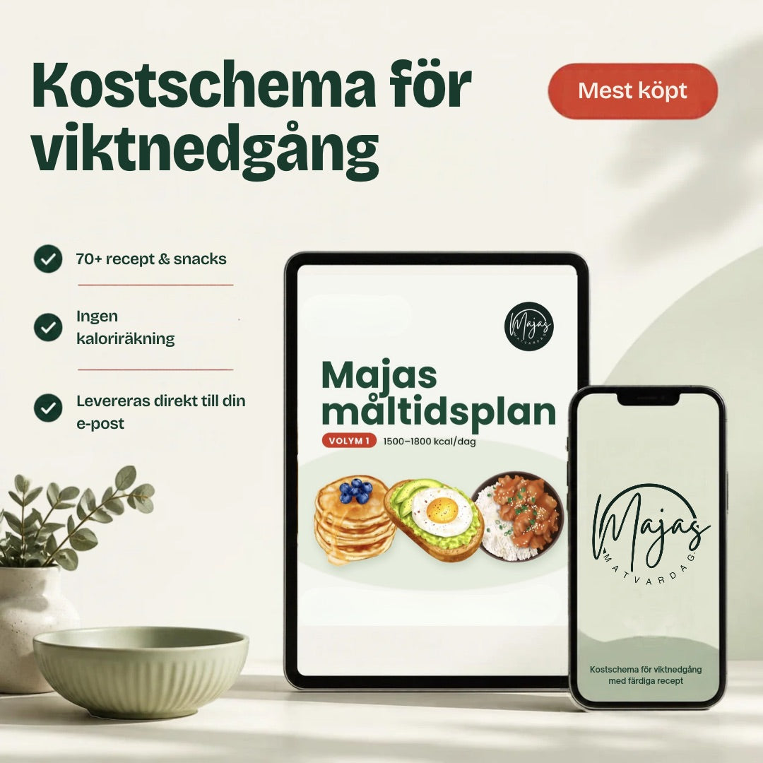Kostschema för viktnedgång